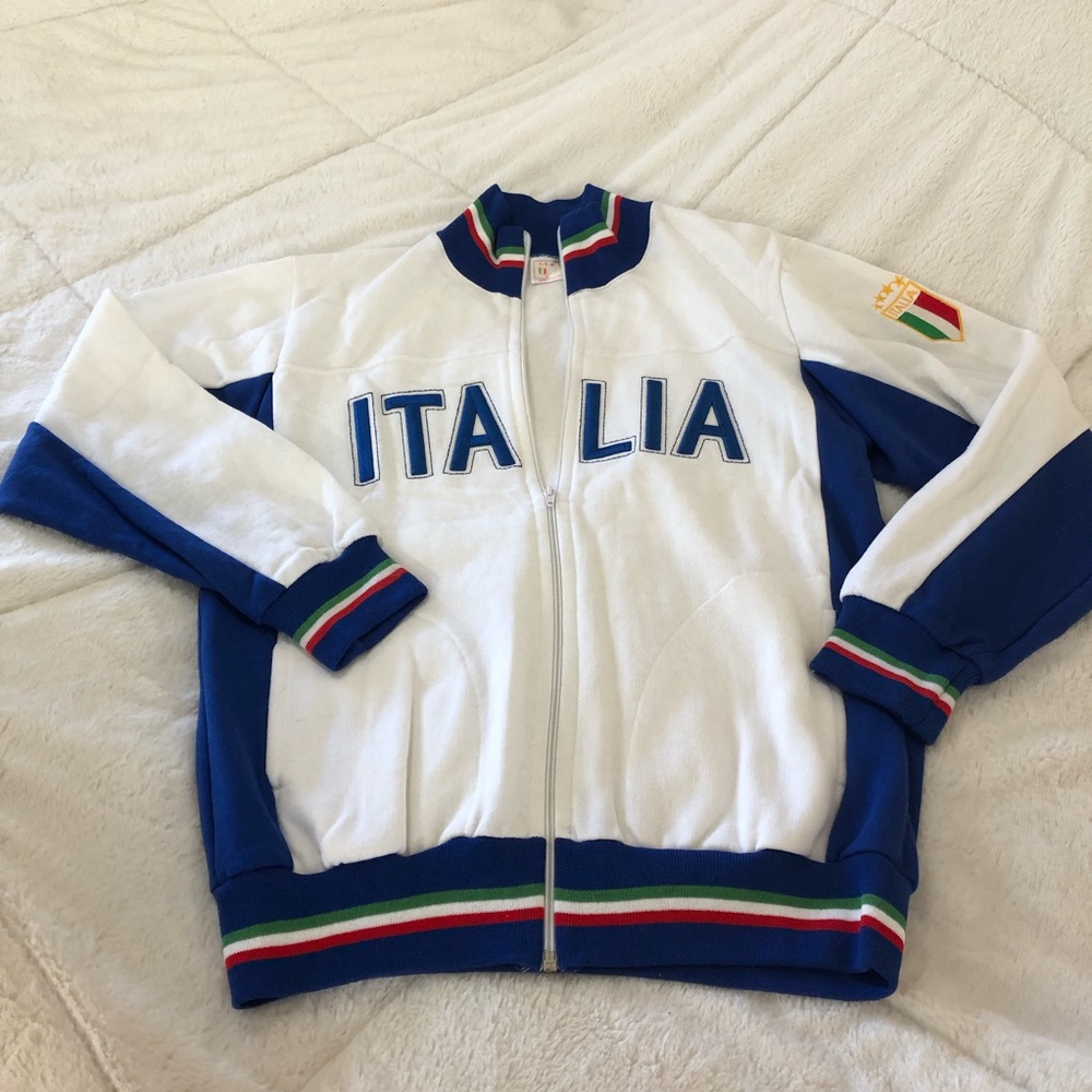 Italia soccer jacket M Italy